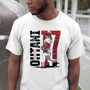 Shohei Ohtani Los Angeles Angels Baseball MLB MVP Pitcher Batter Graphic Tee 159
